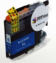 Dd-Print Zgodny Tusz Lc525Xl C Cyan / Niebieski Do Brother Dcp J100 Dcp J105 Mfc J200