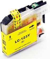 Dd-Print Zgodny Tusz Żółty Do Brother Dcp J132W J152W J552W Zgodny Z Lc123Y
