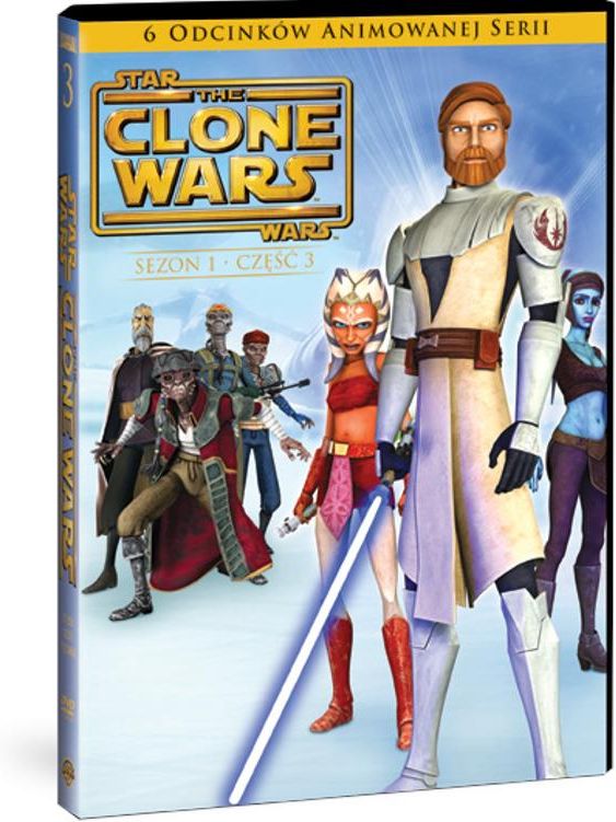 Star Wars Wojny Klonów Sezon 1 Gwiezdne Wojny: Wojny Klonów (sezon 1, cz.3) (DVD) - Ceny i opinie