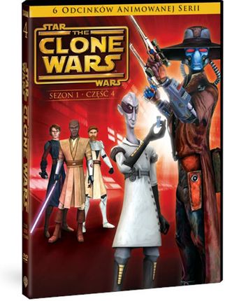 Gwiezdne Wojny: Wojny Klonów (sezon 1, cz.4) (DVD)