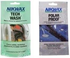 Nikwax Zestaw Tech Wash 100Ml + Polar Proof Saszetki