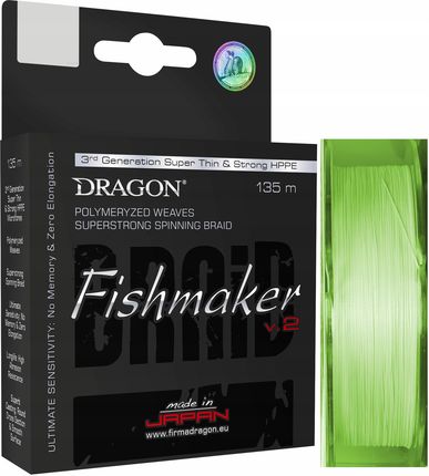 Plecionka Dragon Fishmaker v.2 Momoi 135 m 0,06mm