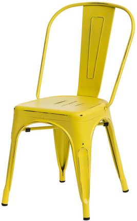Elior Loftowe Krzesło Kimmi Żółte