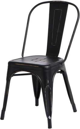 Elior Loftowe Krzesło Kimmi Czarne