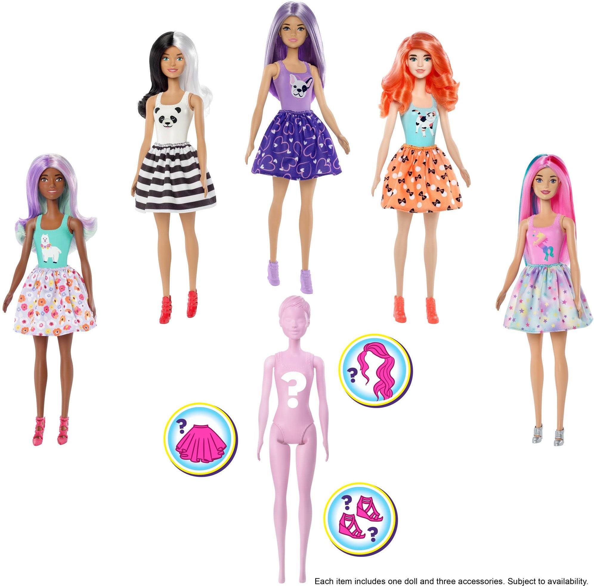 color reveal barbie cena