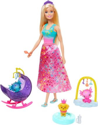 Barbie Dreamtopia Baśniowe przedszkole Księżniczka GJK49 GJK51