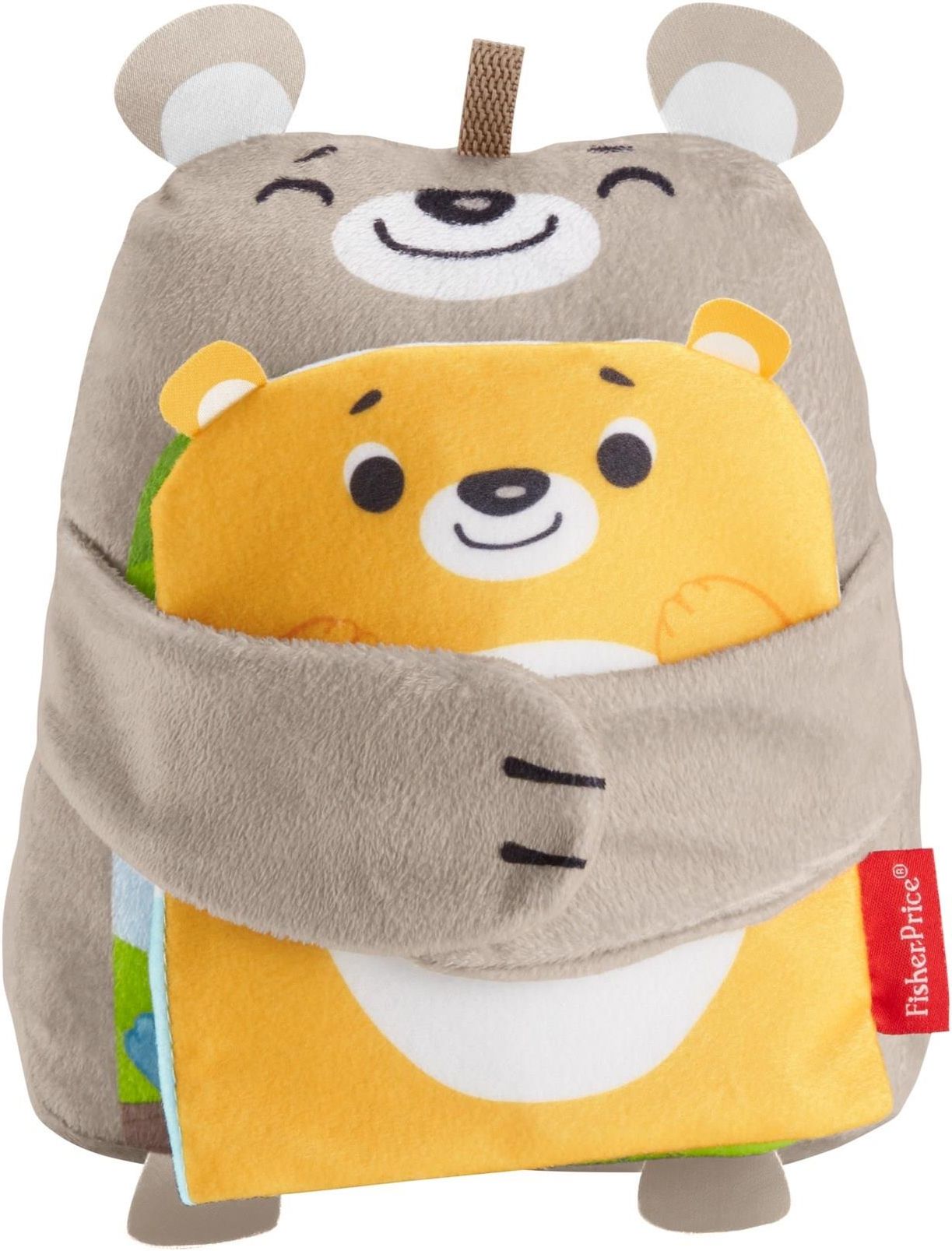 Fisher-Price Miękka Książeczka aktywizująca Zwierzątka GJD37 - zdjęcie 2 Fisher-Price Miękka Książeczka aktywizująca Zwierzątka GJD37