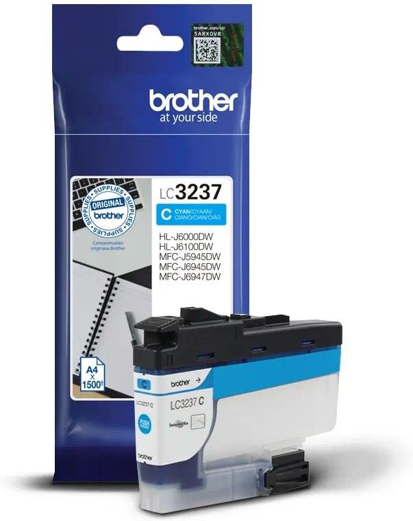 Cartouche d'encre originale Brother LC-3237C Cyan