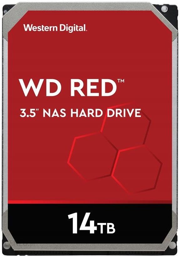 WD Red Plus 14TB NAS 3.5インチ 内蔵ハードドライブ - 5400RPMクラス