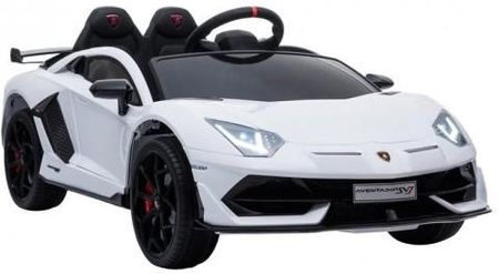 Lean Toys Auto Na Akumulator Lamborghini Aventador Biały