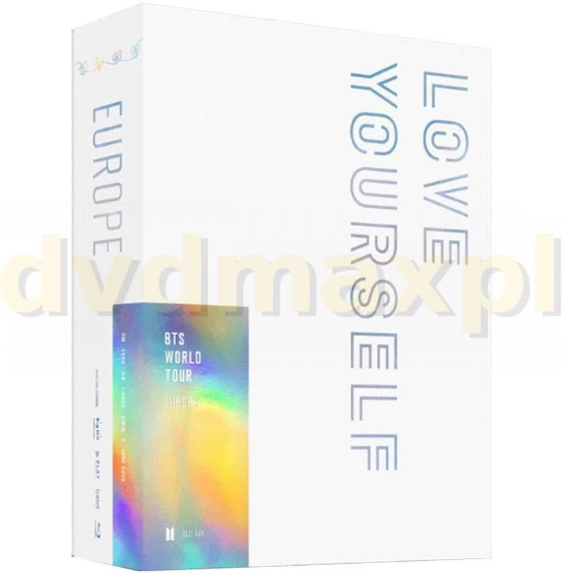 BTS LOVE YOURSELF Europe Blu-ray-