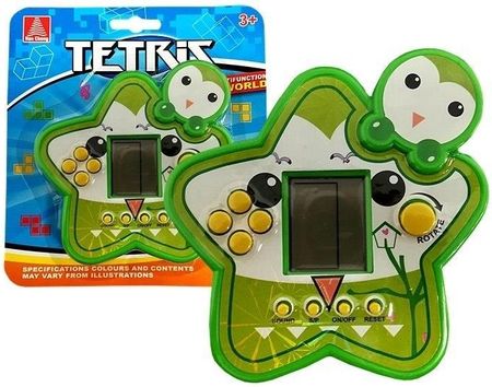 Leantoys Gra Elektroniczna Tetris Gwiazdka Zielona (3996)