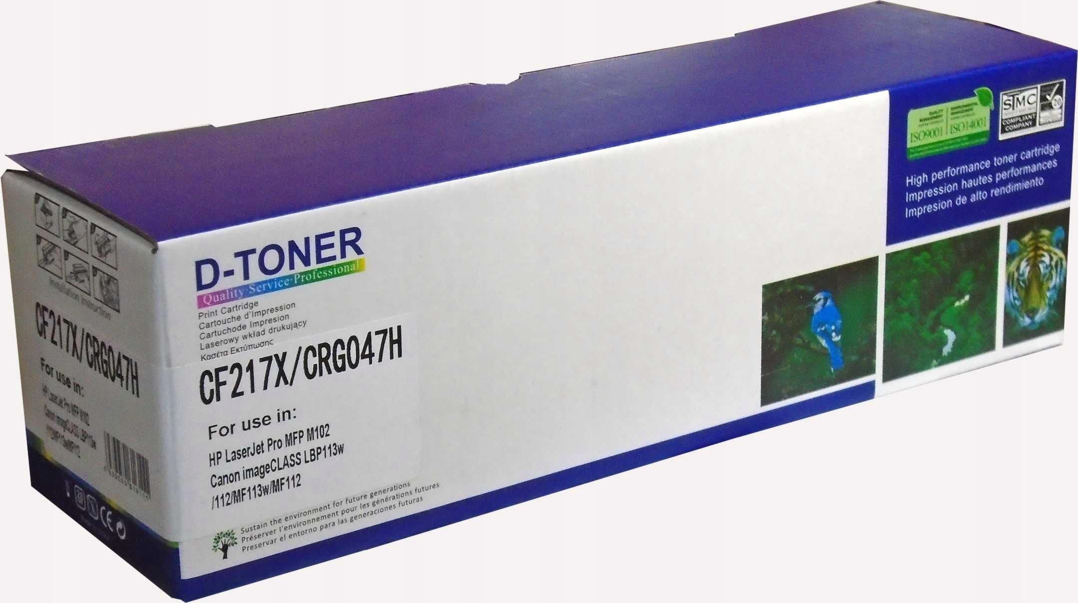 Toner Noir Compatible HP LaserJet Pro M102 M104 M130 M132 - 2 Cartouches CF217X - Neuf