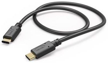 Hama Kabel Ładujący/Data USB Typ-C/Typ-C 1,5m czarny (183329)