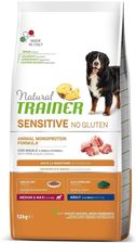 Trainer Natural Sensitive No Gluten Adult Medium Maxi Wieprzowina 12Kg