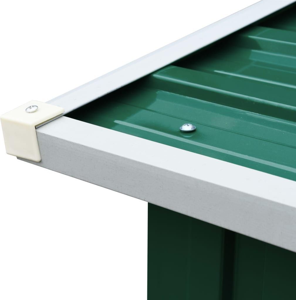 Vidaxl Wiata Na Drewno 172X91X154 Cm Zielona (47080) - zdjęcie 3 Vidaxl Wiata Na Drewno 172X91X154 Cm Zielona (47080)