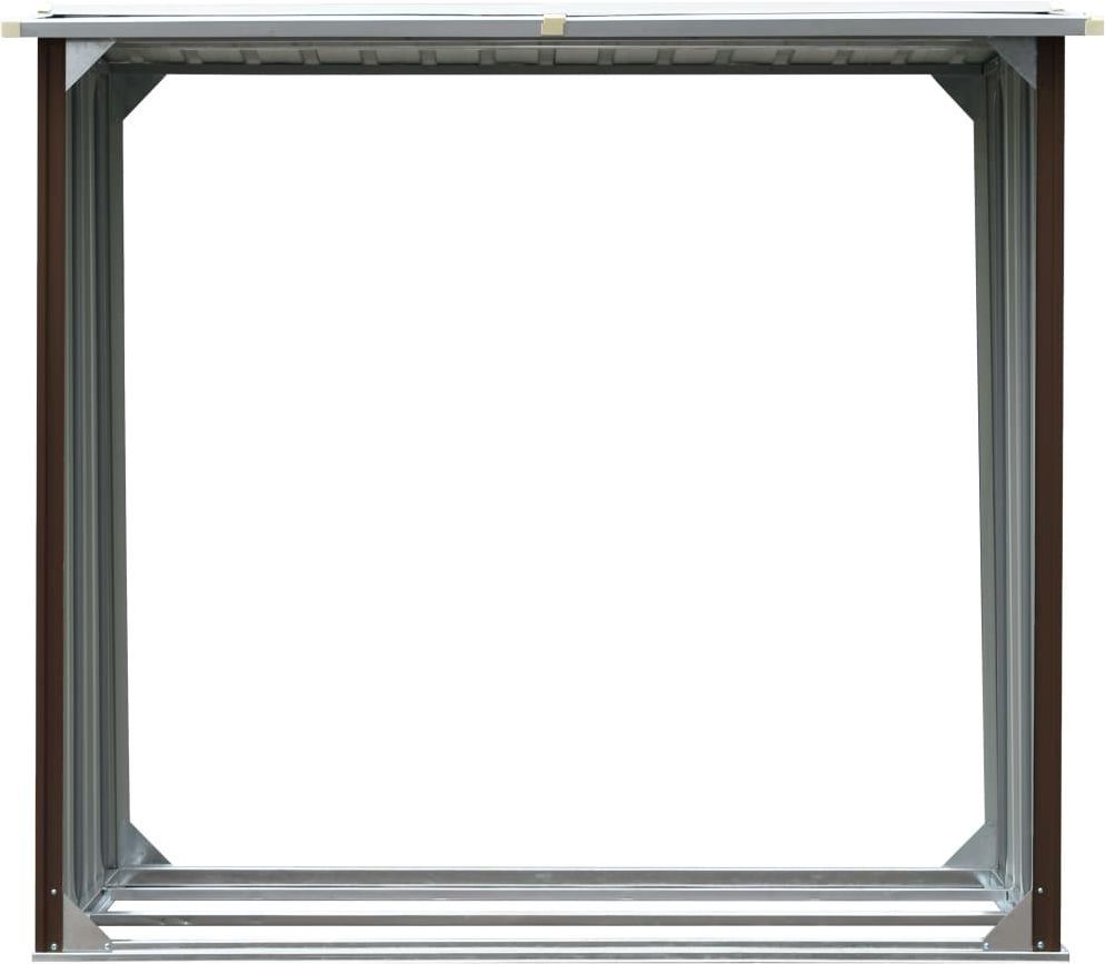 Vidaxl Wiata Na Drewno 172X91X154 Cm Brązowa (47081) - zdjęcie 2 Vidaxl Wiata Na Drewno 172X91X154 Cm Brązowa (47081)