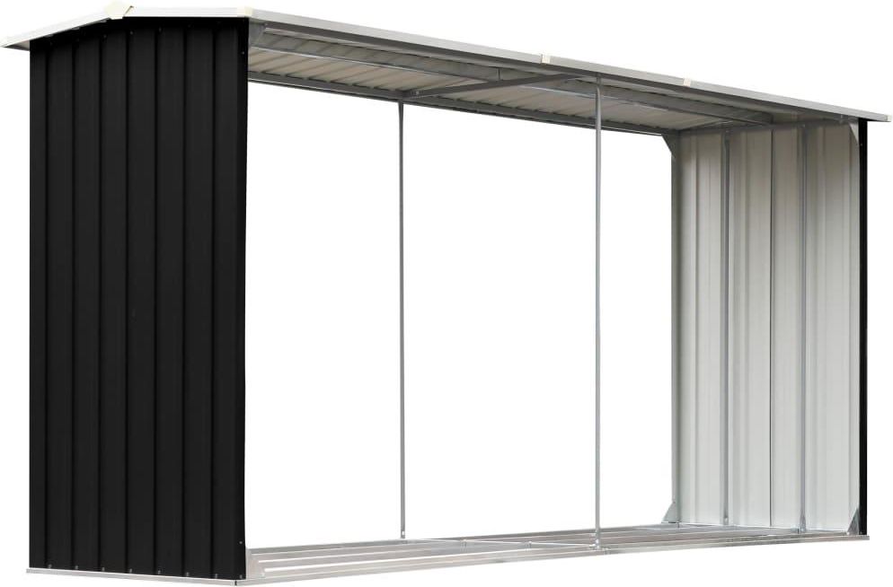 Vidaxl Wiata Na Drewno 330X92X153 Cm Antracyt (47088) - zdjęcie 1 Vidaxl Wiata Na Drewno 330X92X153 Cm Antracyt (47088)