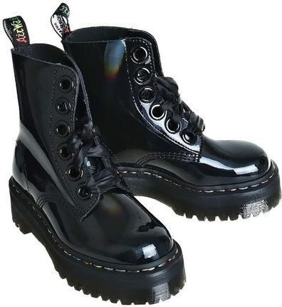 Dr martens molly hot sale black rainbow