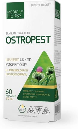Medica Herbs Ostropest 600 Mg 60 Kaps.