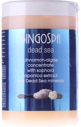 BINGOSPA Koncentrat Cynamonowo-Algowy Z Perełkowcem Japońskim I Minerałami Z Morza Martwego Dead Sea Cinnamon-Algae Concentrate 1000 G