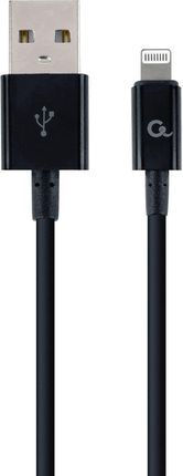 Gembird Kabel USB Gembird USB 2.0 (AM/8-pin lightning M) 1m czarny (CCUSB2PAMLM1M)