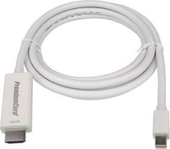 PremiumCord Kabel PremiumCord PREMIUMCORD Kabel mini DisplayPort 1.2 na HDMI 2.0, pro rozlišení 4Kx2K@60Hz, 3m (KPORTADMK0403)