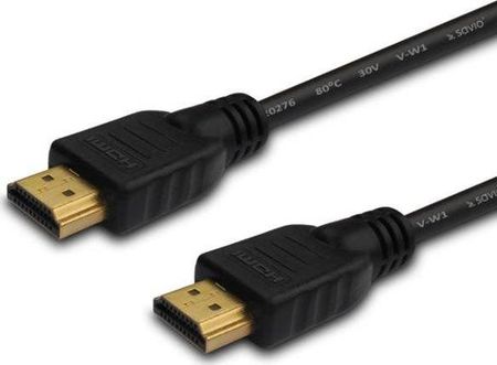 Savio Kabel HDMI blister złote końcówki v1.4 3D 4Kx2K 5m (CL-08M)