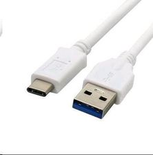 C-Tech Kabel USB C-Tech USB 3.0 AM na Type-C 1m biały (CBUSB3C10W)