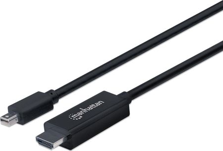 Manhattan Kabel Manhattan MANHATTAN Kabel Mini DisplayPort na HDMI (1080p), 1.8m, černý (153232)