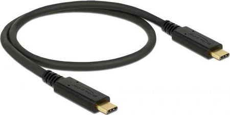 Delock Kabel USB Delock USB 3.1 Gen2 C &gt; C 3A 0.5m (83042)