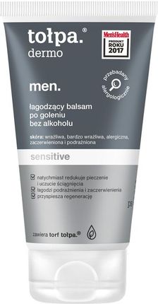 tołpa. men, sensitive, łagodzący balsam po goleniu 125 ml