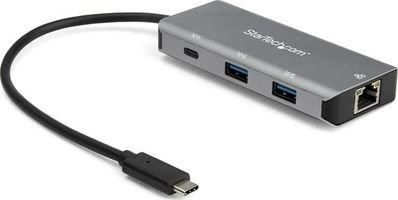 StarTech 3-PORT USB-C LAN PORT/10GBPS 2X USB-A 1X USB-C (HB31C2A1CGB)