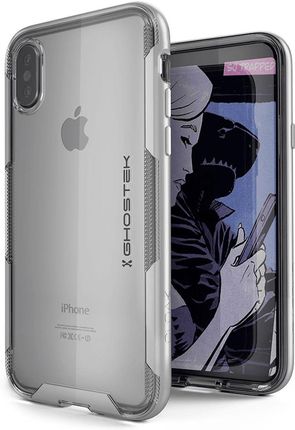 GHOSTEK Etui Cloak 3 Apple iPhone Xs srebrny