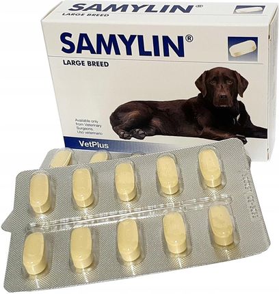 Vetplus Samylin Duże Rasy 30 Tabletek
