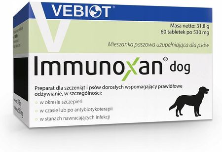 Vebiot Immunoxan Dog 60 Tabletek