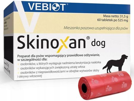 Vebiot Skinoxan Dog 60 Tabletek