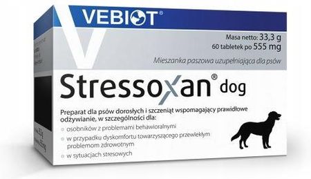 Vebiot Stressoxan Dog 60 Tabletek