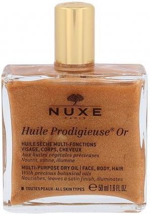 NUXE Huile Prodigieuse Or Multi Purpose Dry Oil Face Body Hair olejek do ciała 50 ml tester dla kobiet