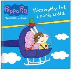 Peppa Pig Książeczki z półeczki nr wyd 61 Niezwykły lot z panią królik