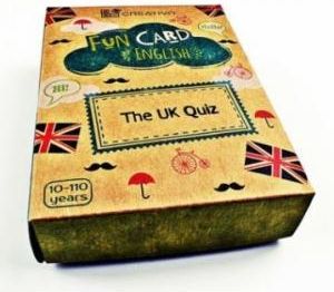 Karty językowe Angielski Fun Card English The UK quiz