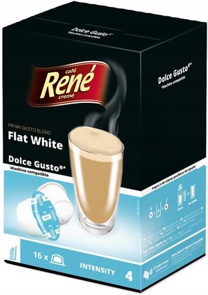 Rene Dolce Gusto Flat White 16Szt