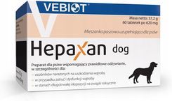 Vebiot Hepaxan Dog 60tabl. - Odżywki i witaminy dla psów