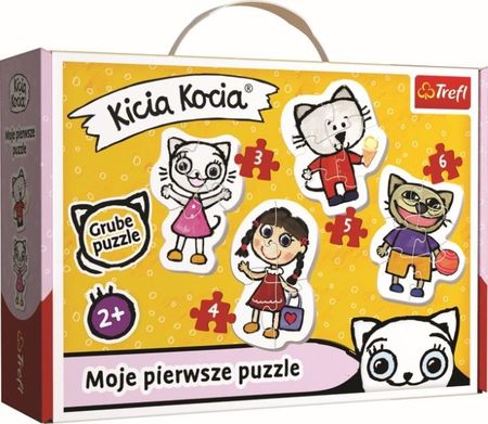 Trefl Puzzle Baby Classic Wesoła Kicia Kocia 36088