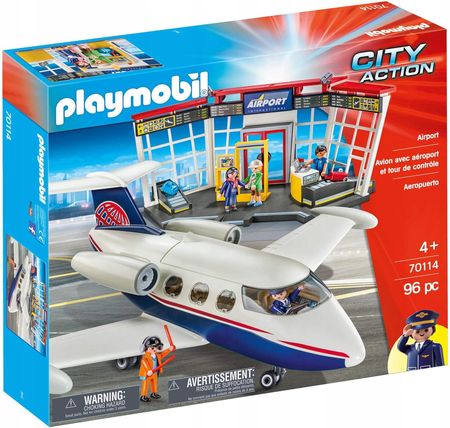 Playmobil 70114 Airport 96Pc City Action Fast Deli