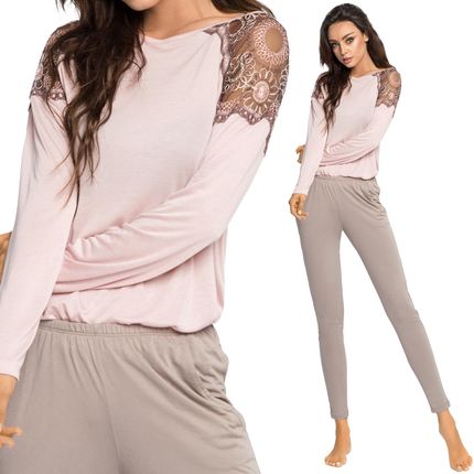 Uroczy Komplet Do Spania Z Delikatnego Materiału M Ceny i Uroczy Komplet Do Spania Z Delikatnego Materiału M Ceny i