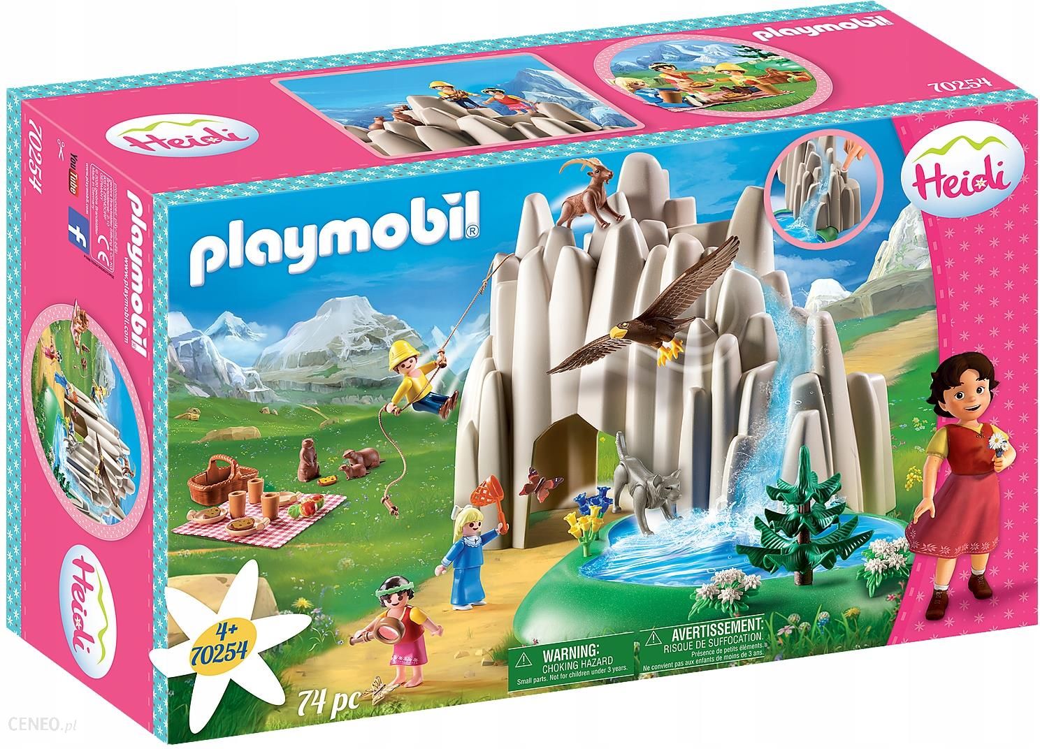 Playmobil Heidi Krysztalowe Jezioro 70254 Ceny I Opinie Ceneo Pl