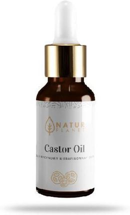 Natur Planet Castor Oil 100% Olej Rycynowy Nierafinowany 30 Ml