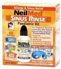 Sinus Rinse Pediatric Kit zestaw podstawowy do płukania nosa i zatok dla dzieci