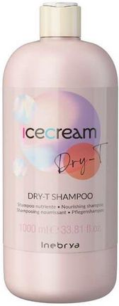 Inebrya Ice Cream Dry T Szampon Nawilżający Do Włosów Suchych I Zniszczonych 1000 ml